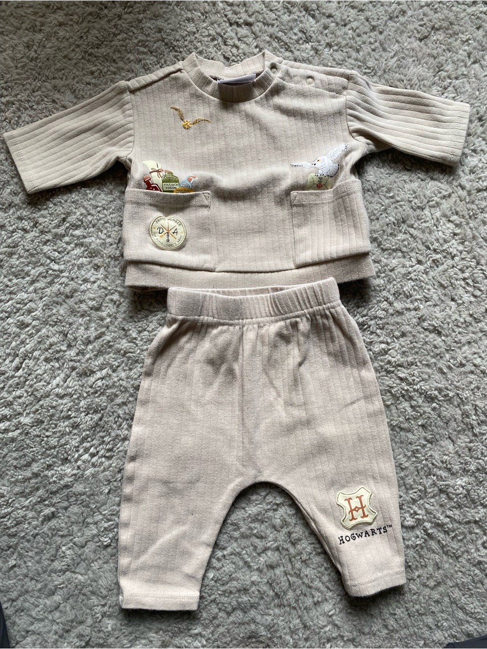 Harry Potter outfit baby 0-3 months